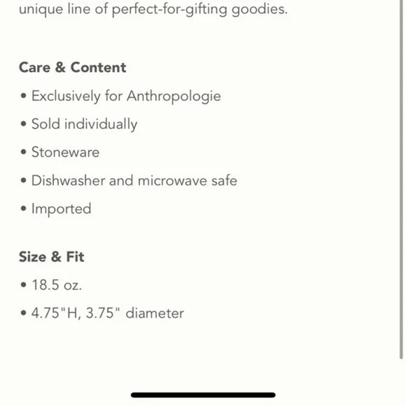 Anthropologie George & Viv Naughty Nice Merry Christmas Mug - Picture 3 of 4